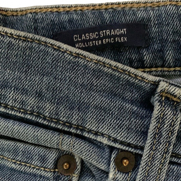 Hollister classic straight epic flex jeans 33 x 32 - Picture 5 of 16